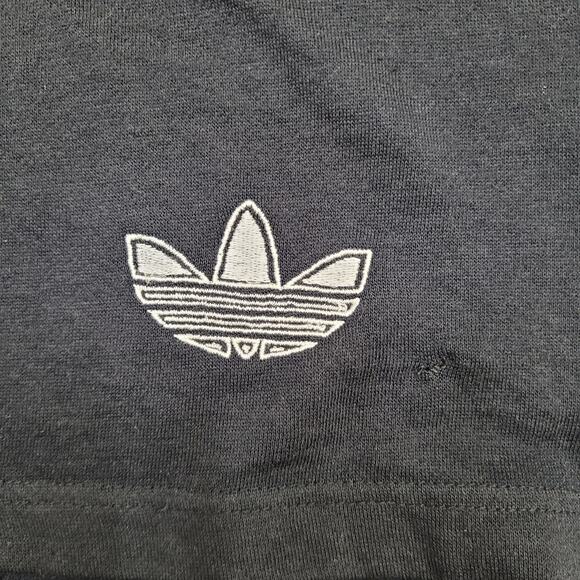 Vintage 90s Adidas Collared Sweaatshirt 2XL/3XL 27x27 Boxy - Picture 8 of 13